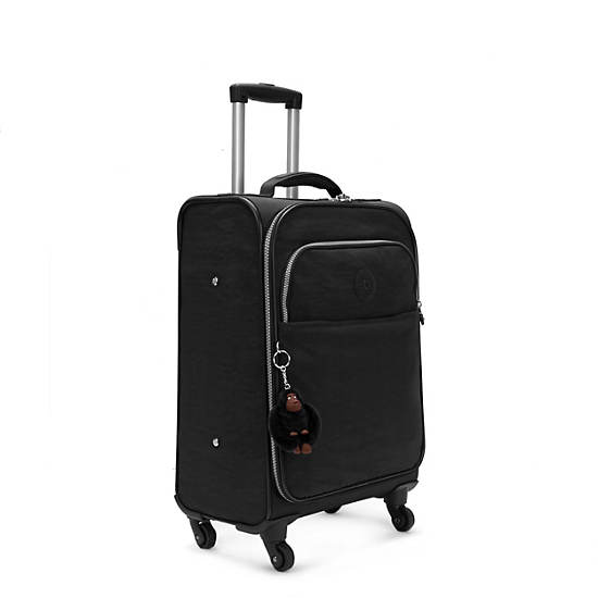 Parker Small Rolling Luggage, Black, large