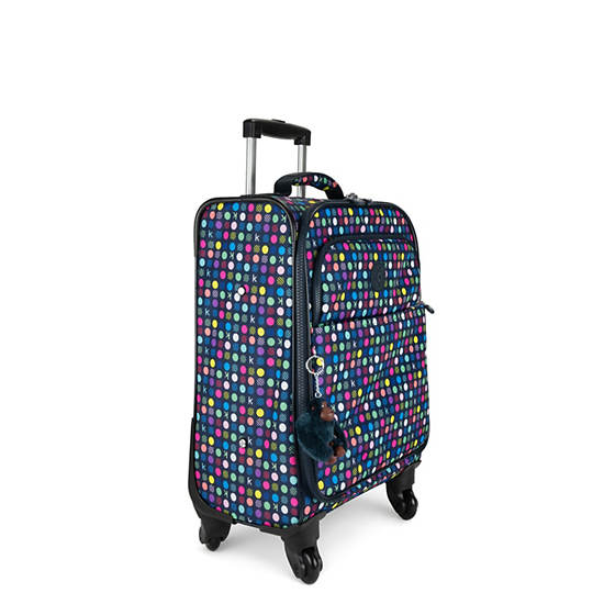 Parker Small Printed Rolling Luggage, Natural Slate, large