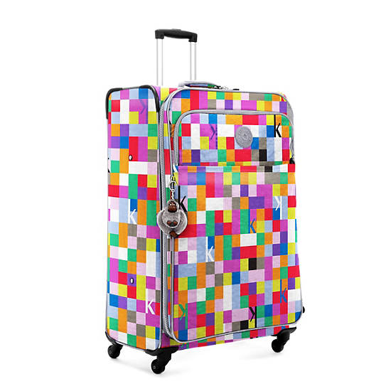 Parker Large Rolling Luggage, Posey Pink Metallic, large