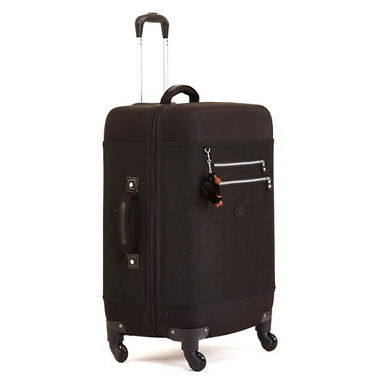 Monti M Rolling Luggage, Black, large