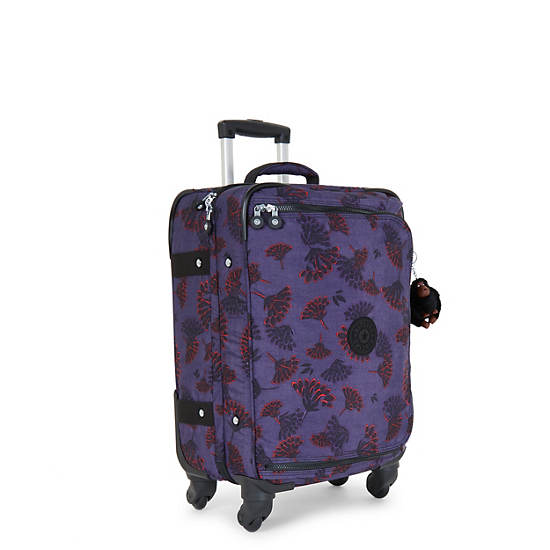 Cyrah Small Printed Rolling Luggage, Purple Lila, large