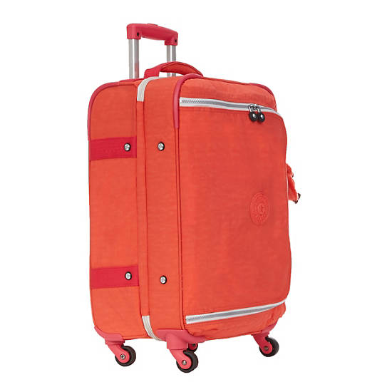 Cyrah Small Carry-On Rolling Luggage, Coral Rose, large