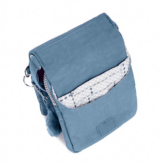 Eldorado Crossbody Bag, Blue Eclipse Print, large