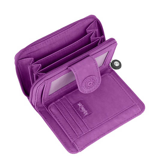 New Money Small Credit Card Wallet, Violet Purple, large