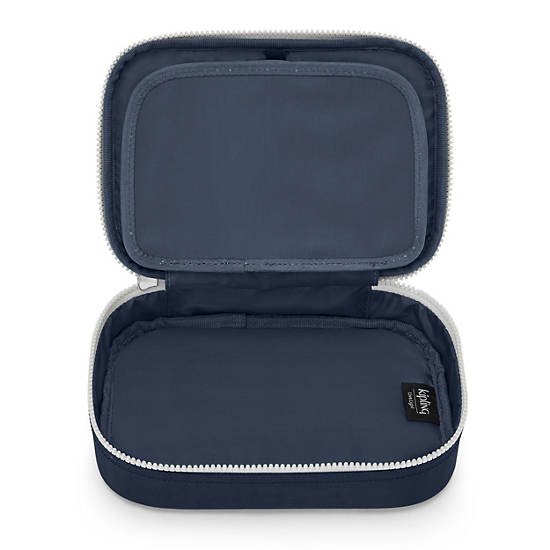 100 Pens Case, True Blue Grey, large