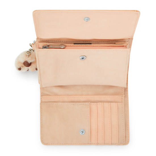 Pixi Medium Organizer Wallet, Mellow Peach, large Pixi Medium Organizer Wallet, Mellow Peach, large
