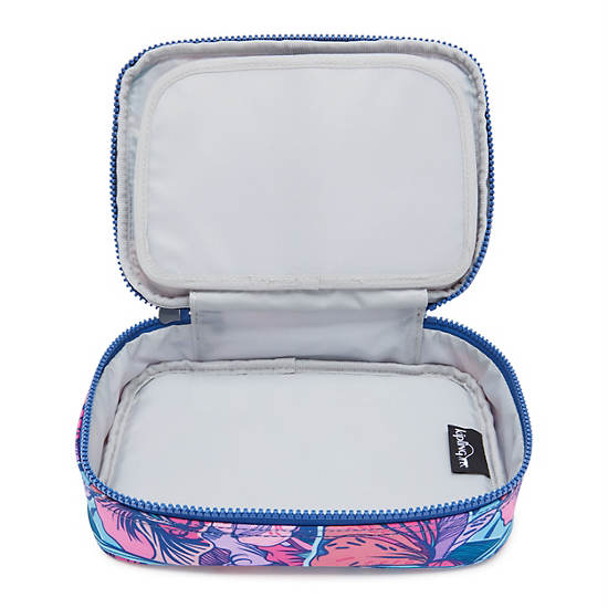 100 Pens Printed Case, Tropical Bloom, large