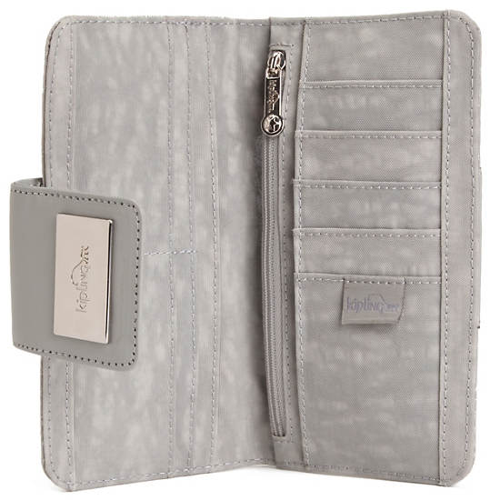 Gaudin Wallet, Bright Silver, large