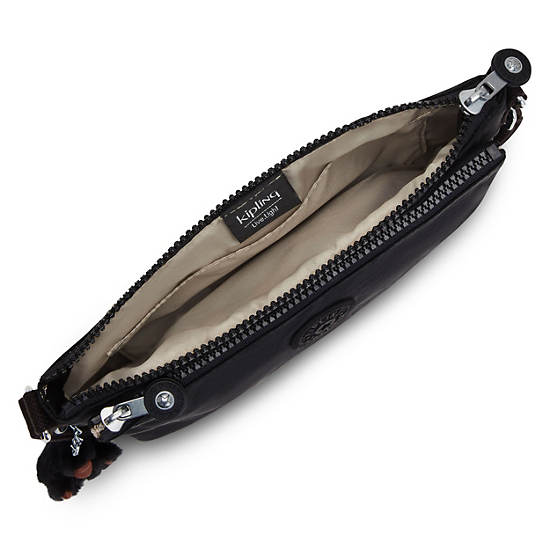 Mikaela Crossbody Bag, Black Tonal, large