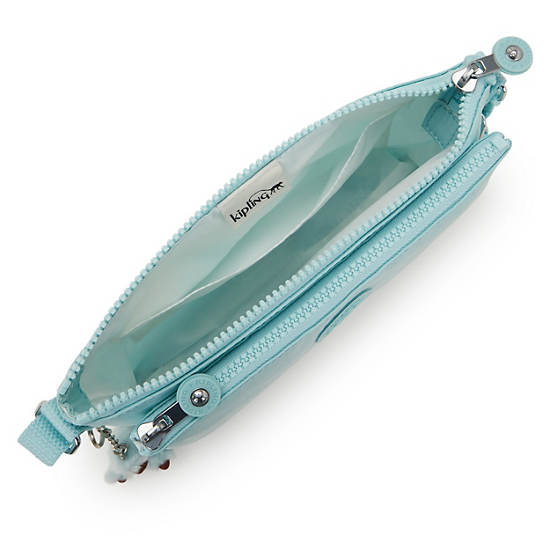 Mikaela Crossbody Bag, Electric Teal, large