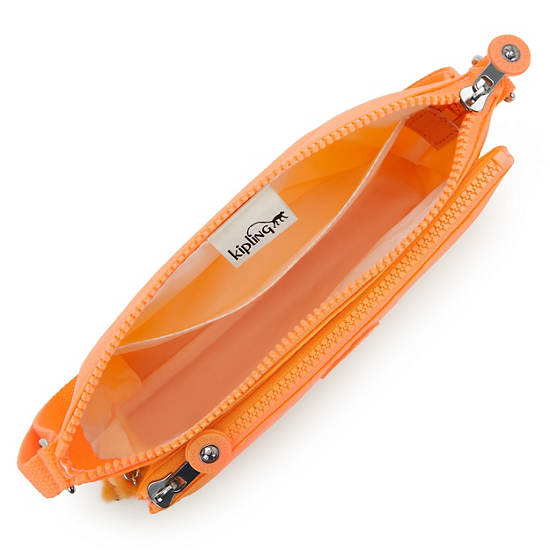 Mikaela Crossbody Bag, Orange Peel, large