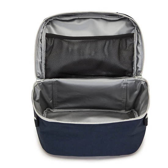 Miyo Lunch Bag, True Blue Grey, large