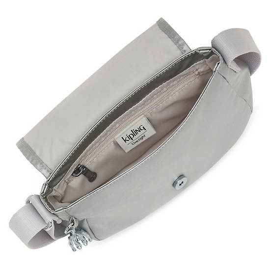 Sabian Metallic Crossbody Mini Bag, Bright Metallic, large