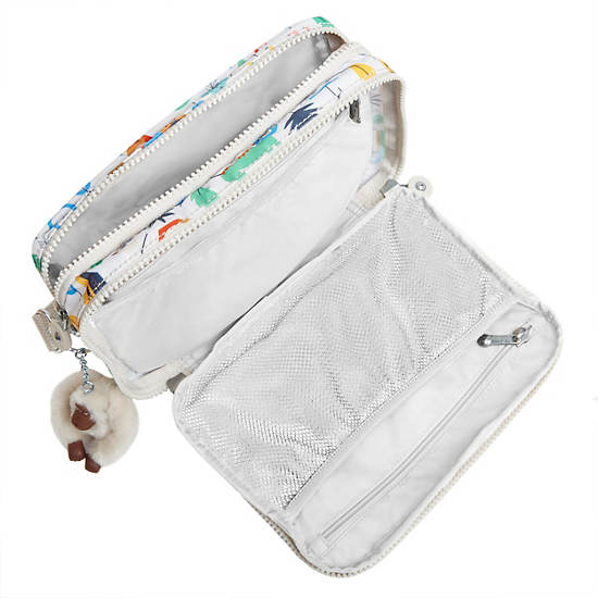 Zimma Printed Diaper Changing Pad Clutch, Krispy Flower, large