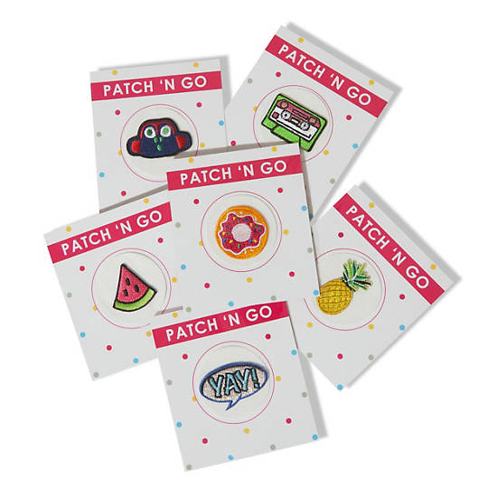 Pineapple Peel and Stick Patch, Multi, large