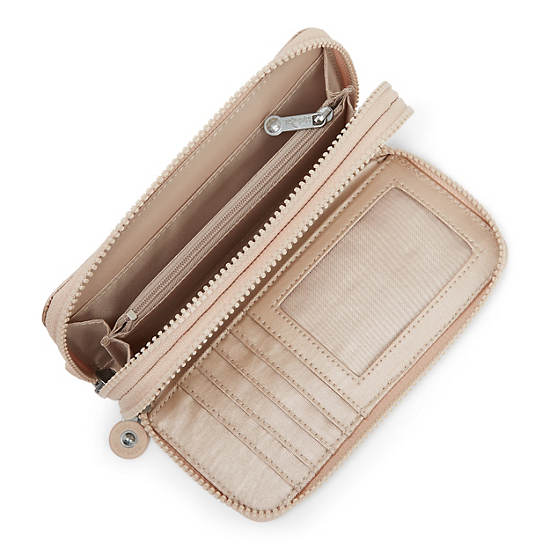 Uzario Metallic Wallet, Spicy Gold, large
