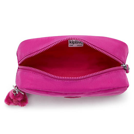 Gleam Pouch, Glowing Fuchsia, large