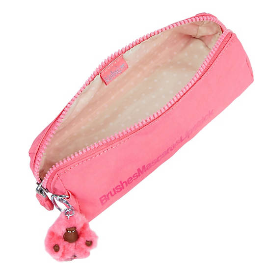 Brush  Pouch, Orchid Pink, large