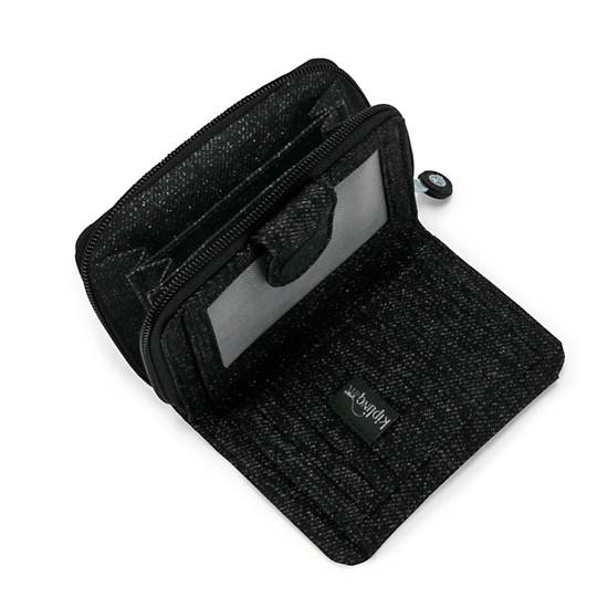 New Money Small Credit Card Wallet, Rapid Black, large