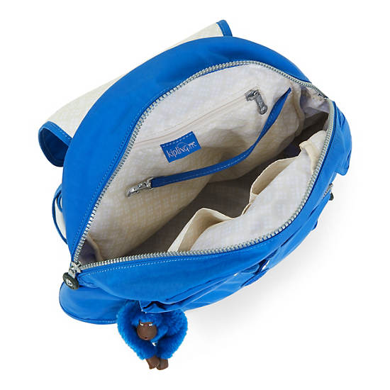 Ravier Medium Backpack, Fancy Blue, large