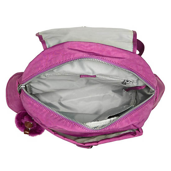 Ravier Medium Backpack, Purple Q, large