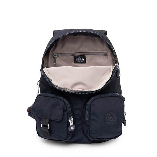Lovebug Small Backpack, True Blue Tonal, large