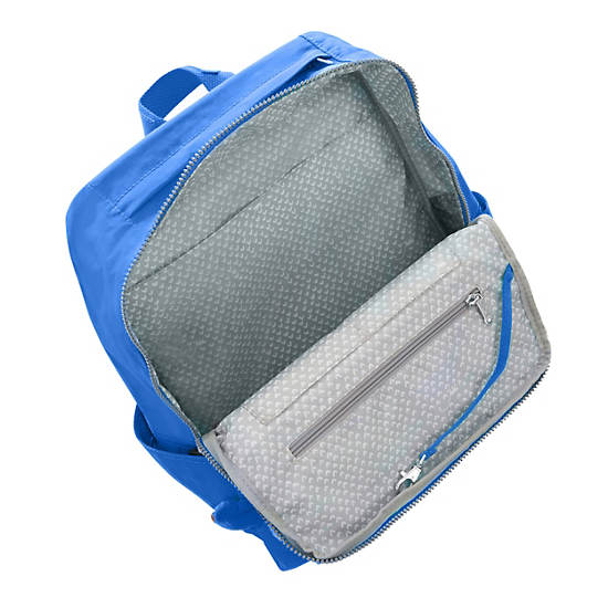 Caity Medium Backpack, Shy Blue Shimmer, large