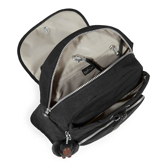 Ravier Medium Backpack, Black, large