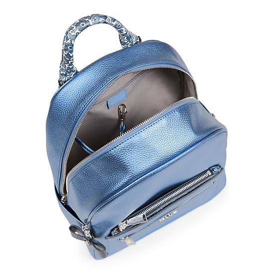 Amory Small Metallic Backpack | Kipling