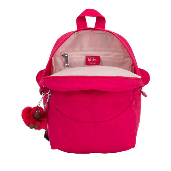 Faster Kids Small Printed Backpack, True Pink, large