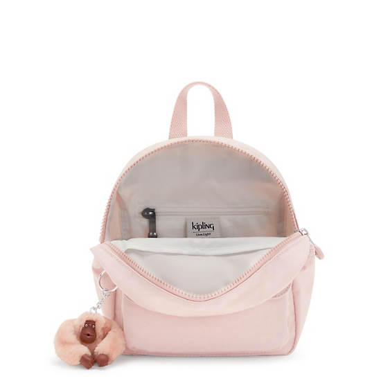 Rosalind Small Backpack, Fresh Pink Metallic, large