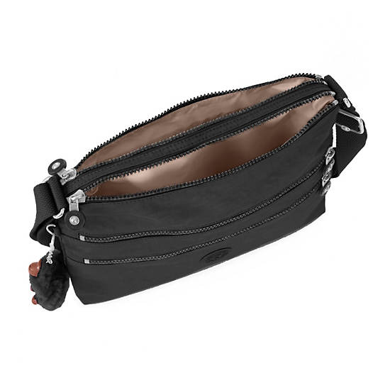 Alvar Crossbody Bag, True Black, large