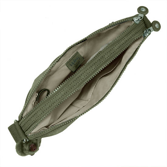 Alvar Crossbody Bag, Jaded Green Tonal Zipper, large