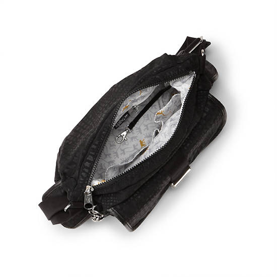 Priska Handbag, Moon Grey Metallic, large