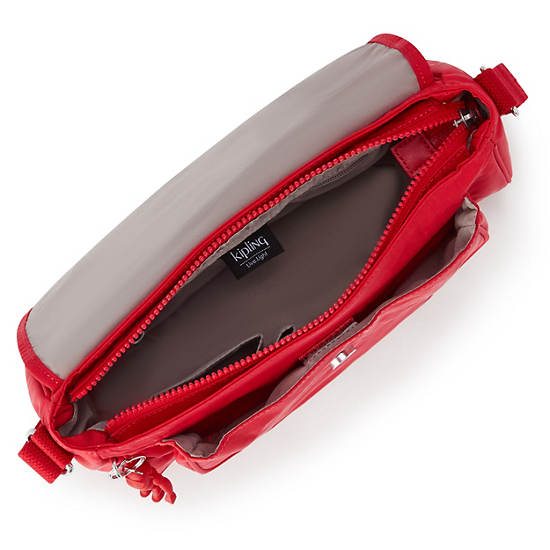 Sunita Crossbody Bag, Red Rouge, large