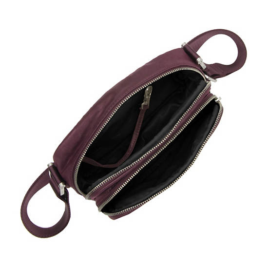Tori Crossbody Bag, Purple Ruby, large