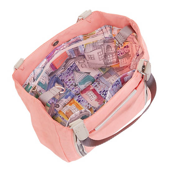 Stacie Handbag, Merlot Pink, large