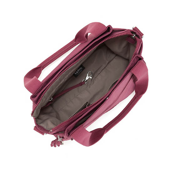 Elysia Shoulder Bag, Fig Purple, large