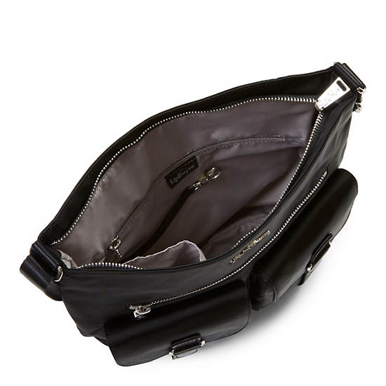 Terner Handbag, Black, large