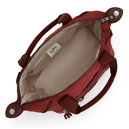 Art Mini Shoulder Bag, Dusty Carmine, large
