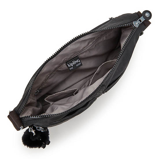 Izellah Crossbody Bag, Black Noir, large