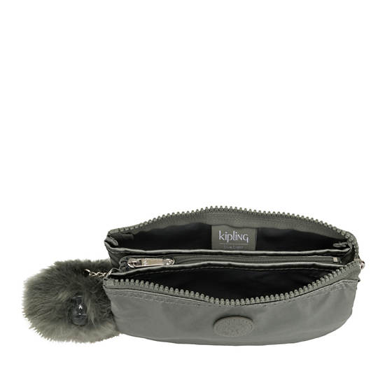 Creativity Large Metallic Pouch, WavePop Jet Black, large