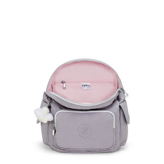 City Pack Small Backpack, Tender Grey, large