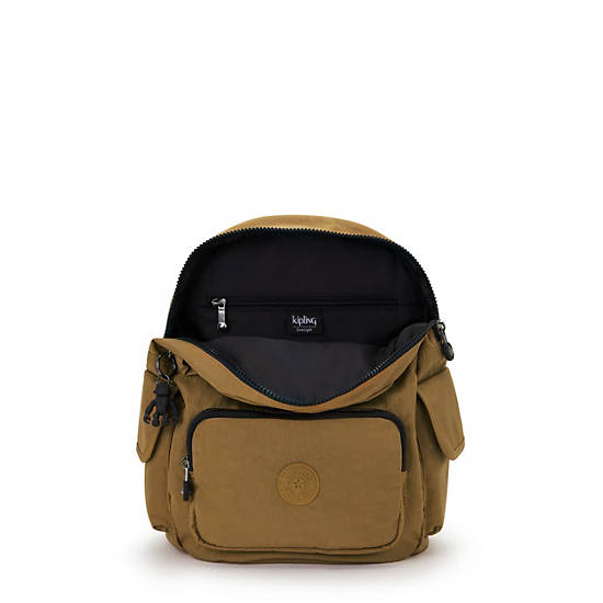 City Pack Small Backpack, Warm Beige C, large