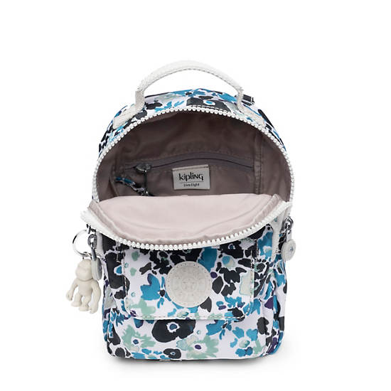 Alber 3-In-1 Convertible Mini Bag Printed Backpack, Field Floral, large