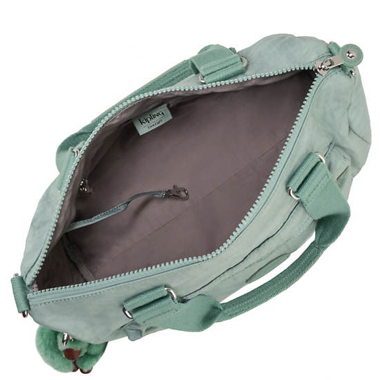 Lyanne Shoulder Handbag, Misty Olive, large