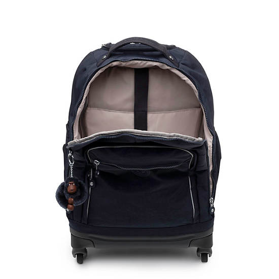 Echo II Rolling 13" Laptop Backpack, True Blue Tonal, large