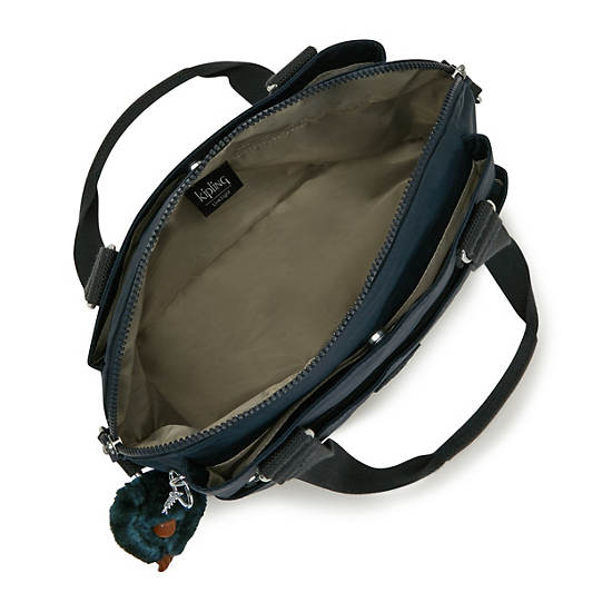 Felicity Shoulder Bag, True Blue Tonal, large