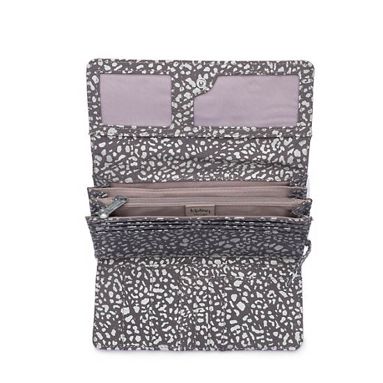 New Teddi Snap Wallet, Black, large New Teddi Snap Wallet, Black, large