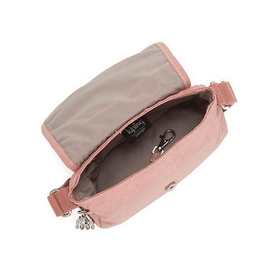 Sabian Crossbody Mini Bag, Fresh Pink Metallic, large
